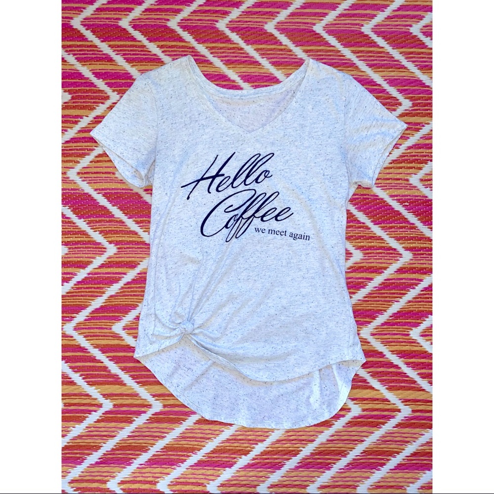 🤍Hello Coffee🤍 ☆ t-shirt ☆